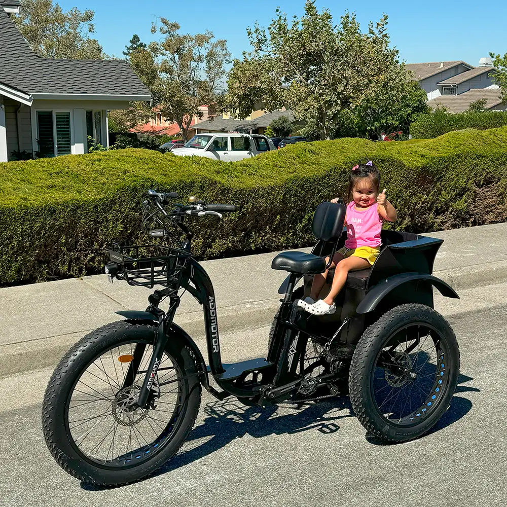 How to Transport a Child on an Electric Trike Safely